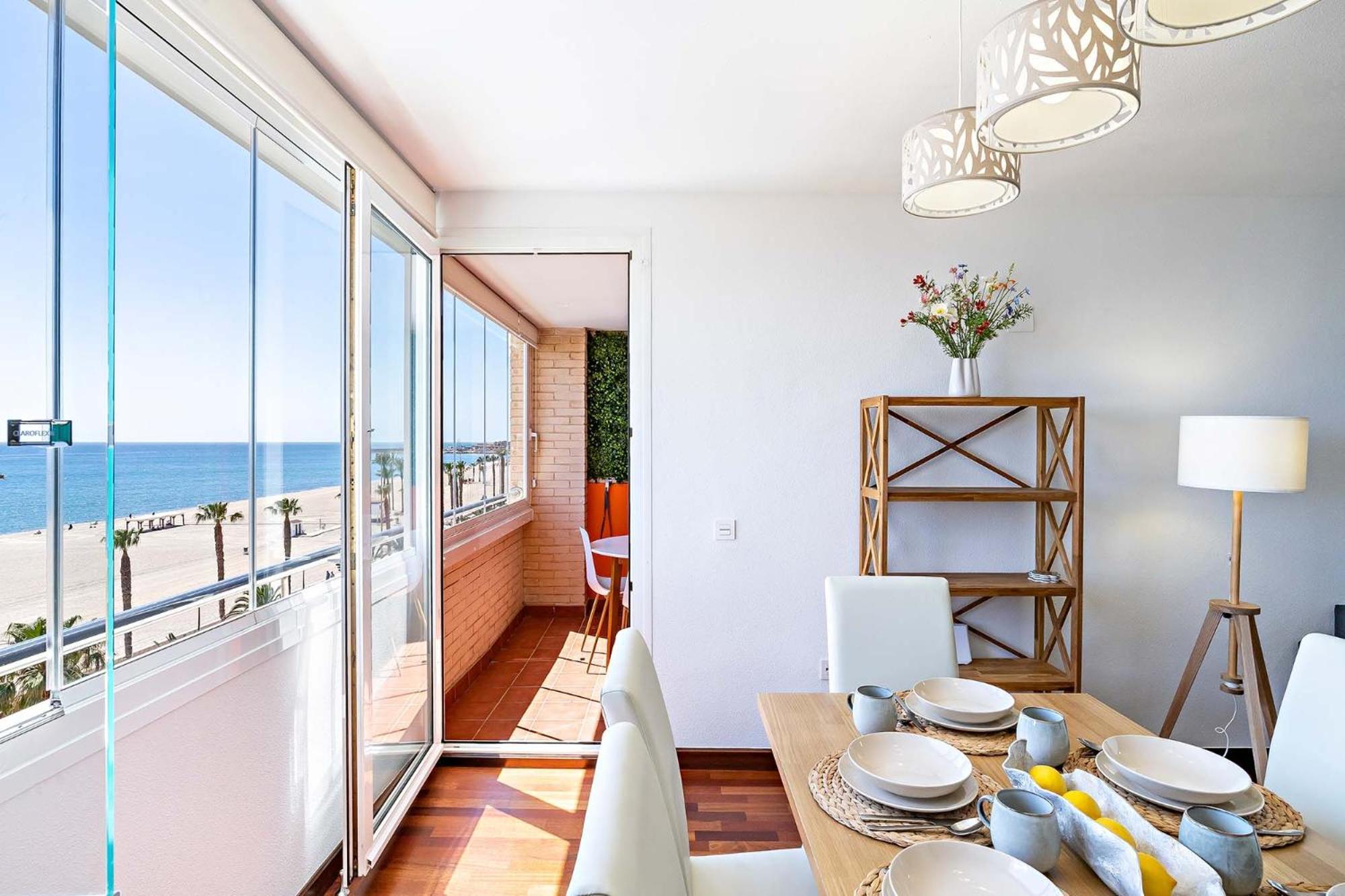 Vista Del Mar Residencial Apartment Roquetas de Mar Exterior photo